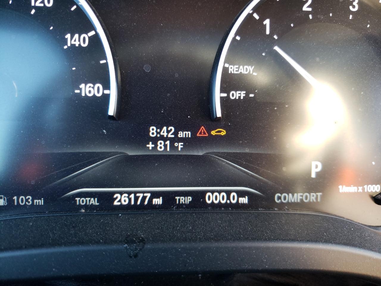Photo 8 from auction – 2019 BMW X3 SDRIVE3 with VIN 5UXTR7C53KLE97258
