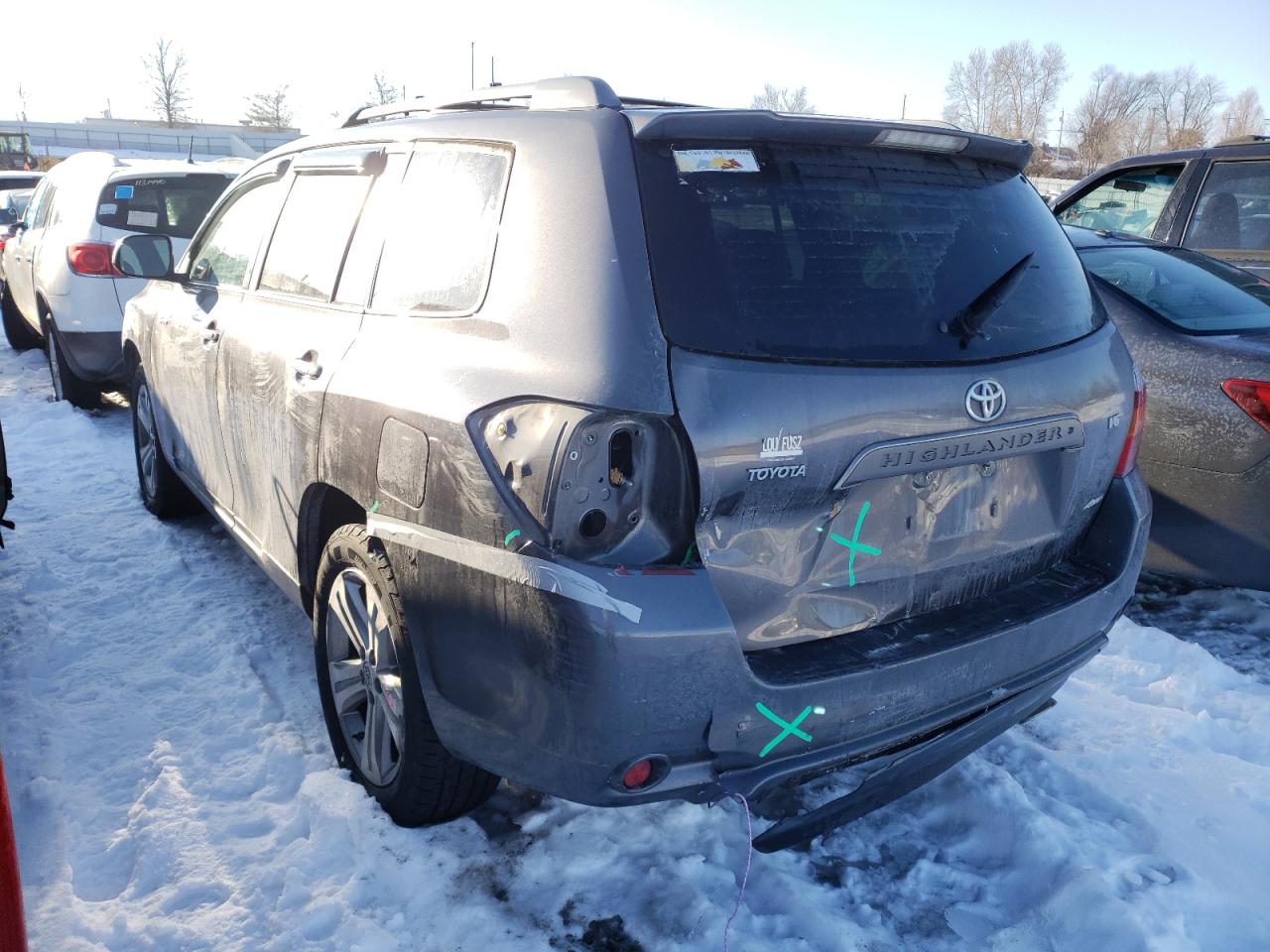 Photo 9 from auction – 2008 TOYOTA HIGHLANDER with VIN JTEES43AX82076493