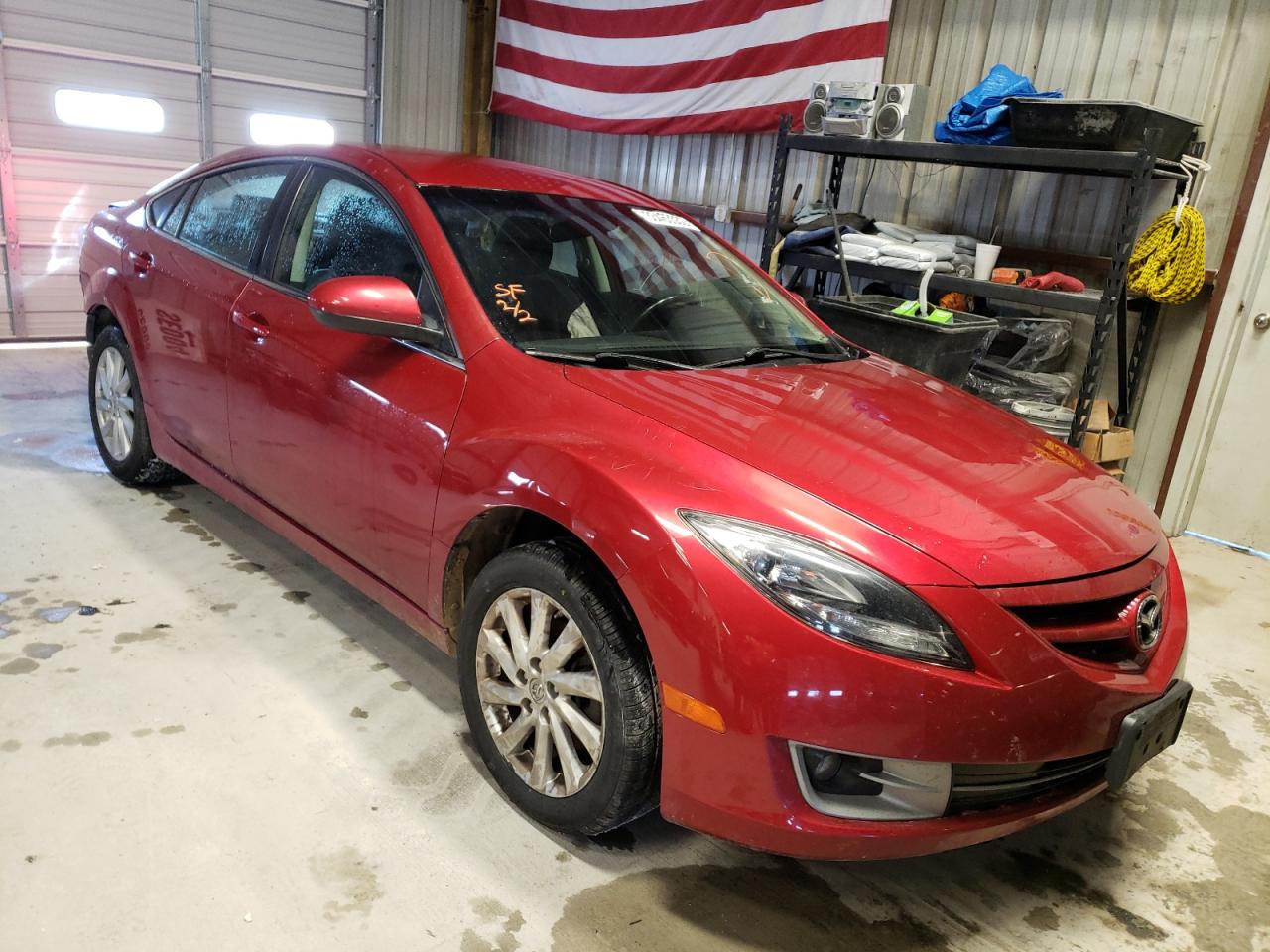 MAZDA 6 I 2012 with VIN 1YVHZ8DH6C5M09046 - Photo from auction