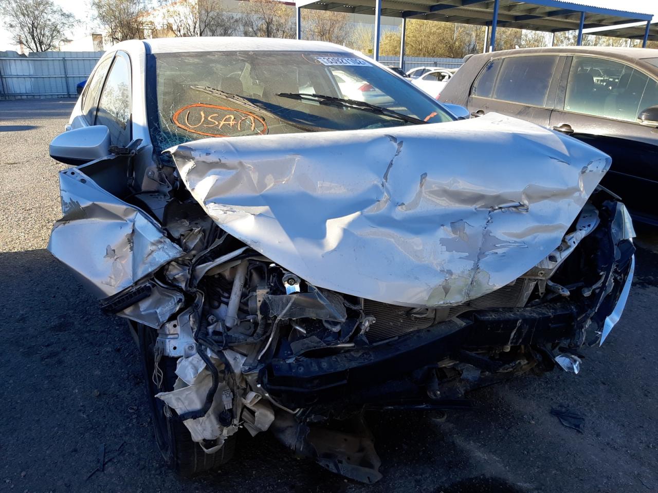 Photo 9 from auction – 2015 TOYOTA COROLLA L with VIN 5YFBURHEXFP268148