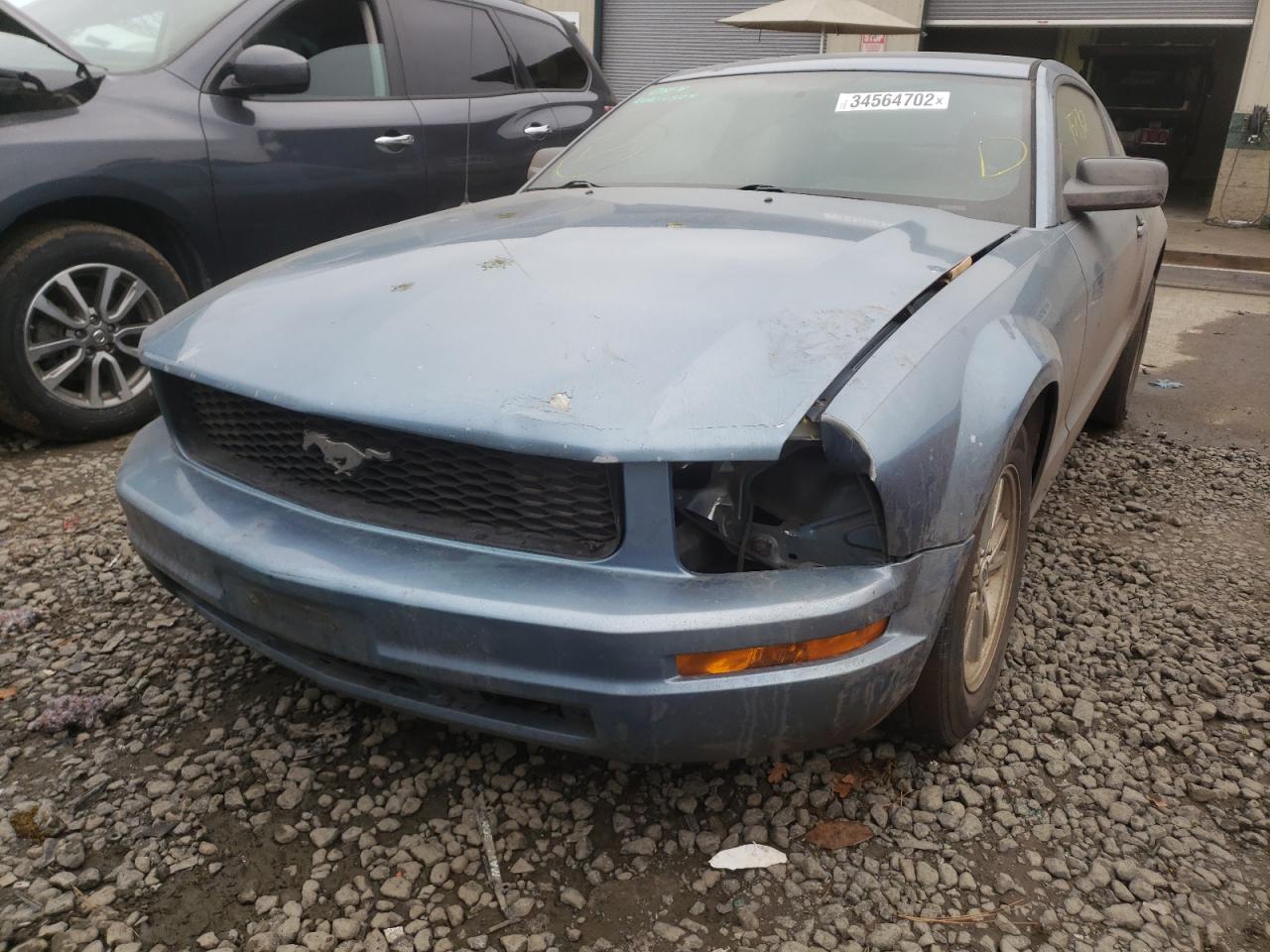 Photo 9 from auction – 2005 FORD MUSTANG with VIN 1ZVFT80N555153962