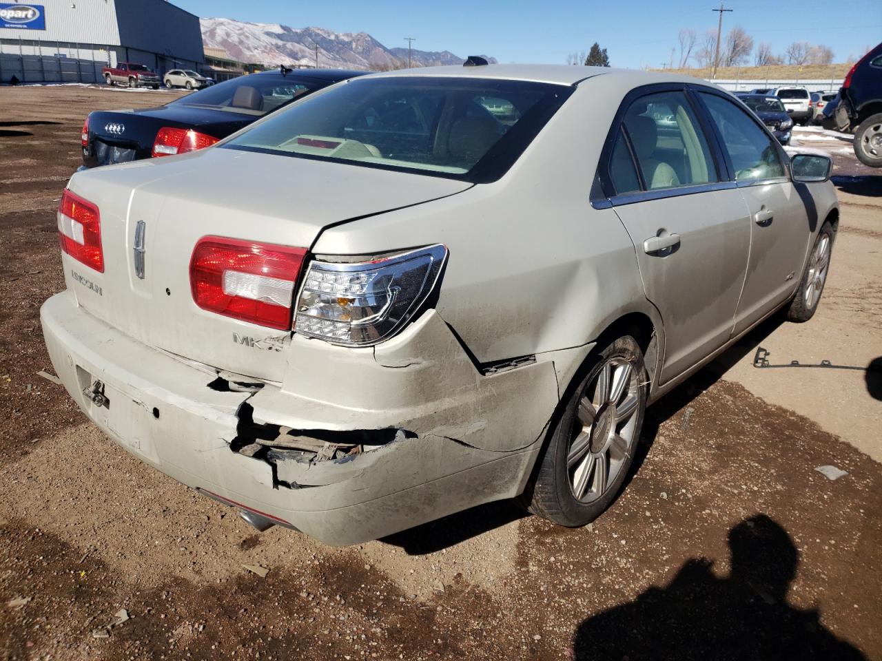 Photo 4 from auction – 2008 LINCOLN MKZ with VIN 3LNHM26T28R603463