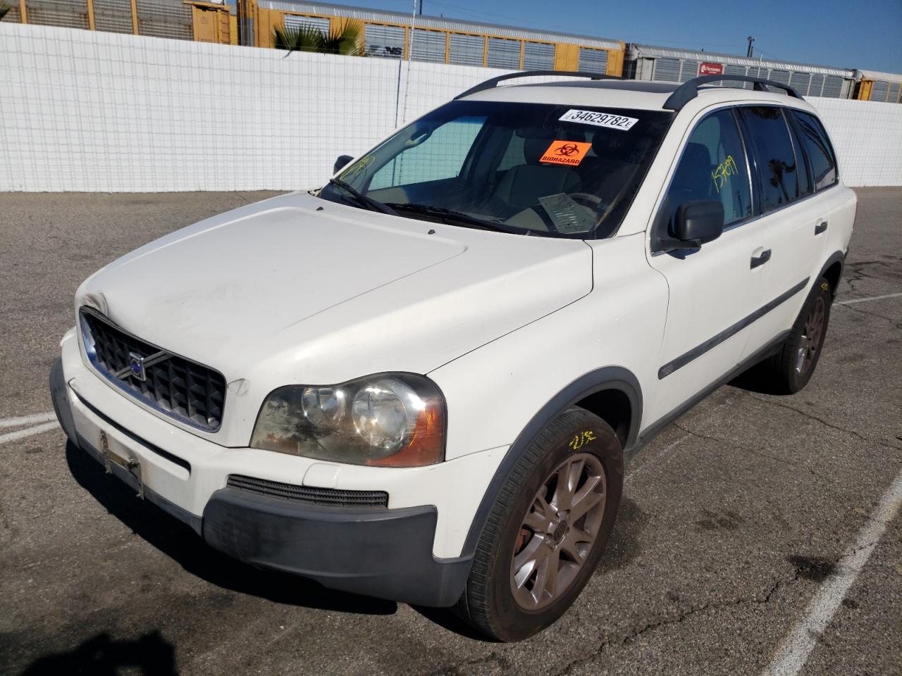 Photo 2 from auction – 2003 VOLVO XC90 with VIN YV1CM59H031019180