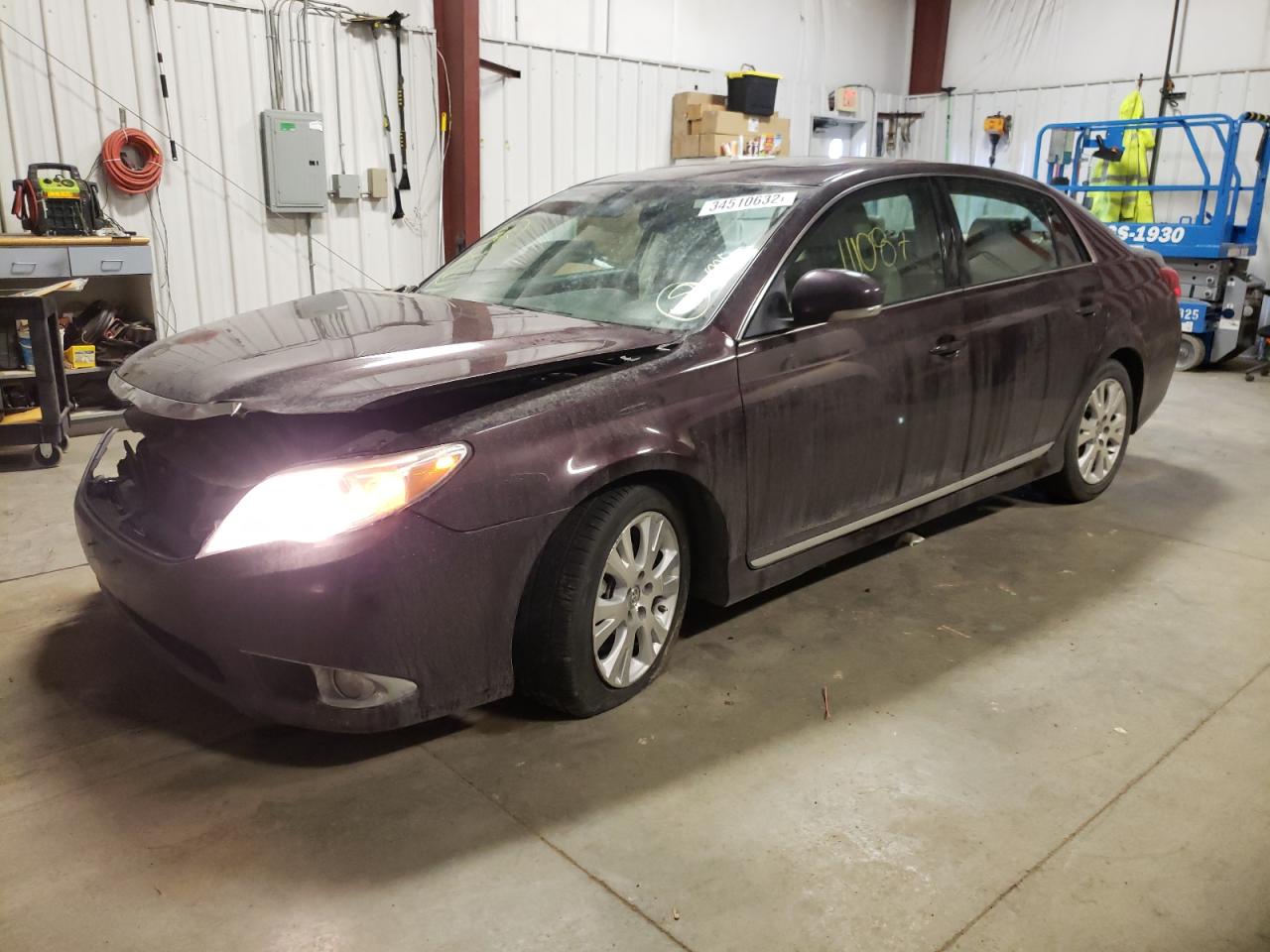 Photo 2 from auction – 2012 TOYOTA AVALON BAS with VIN 4T1BK3DB2CU447941