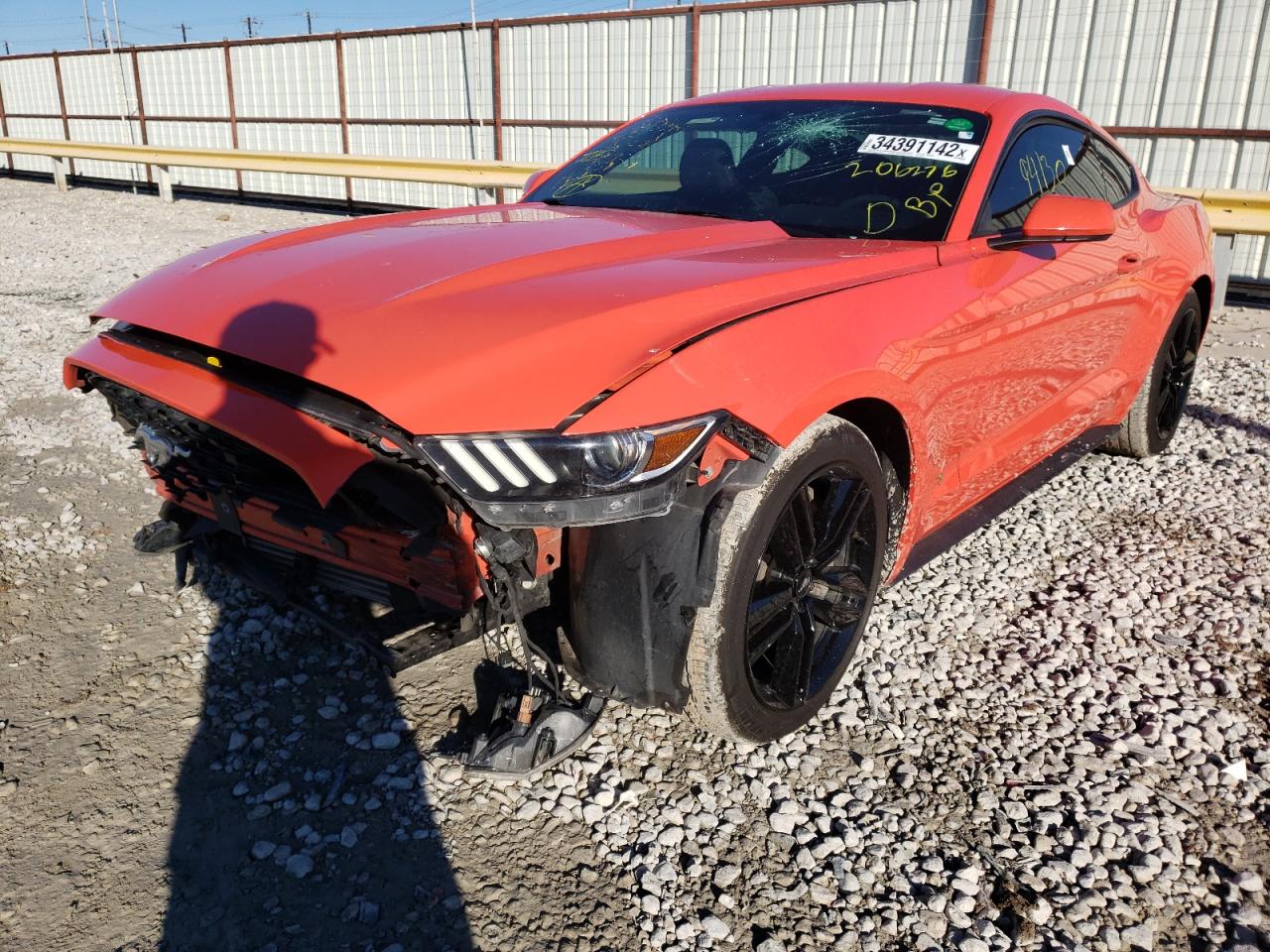 Photo 2 from auction – 2016 FORD MUSTANG with VIN 1FA6P8TH5G5206276