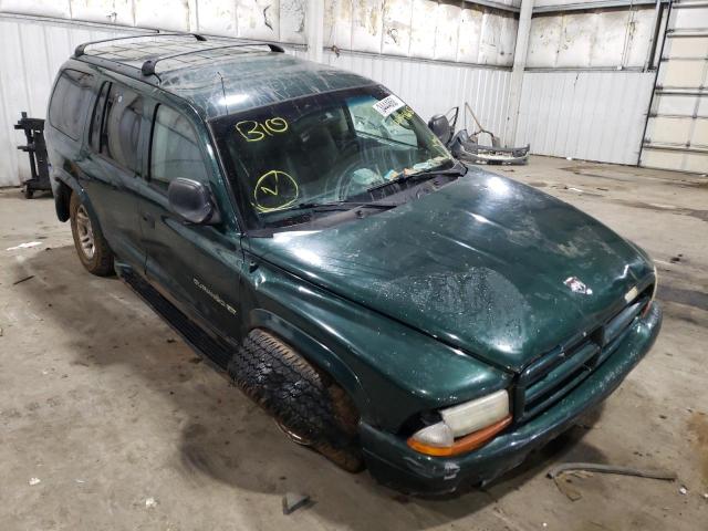 DODGE DURANGO 2001 with VIN 1B4HS28N71F588578 - Photo from auction