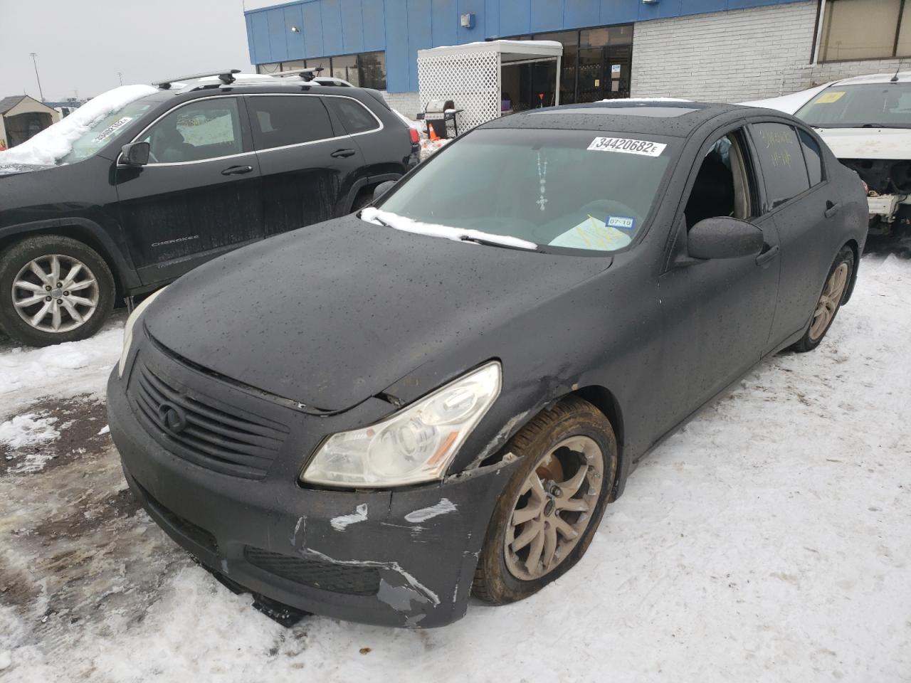 Photo 2 from auction – 2008 INFINITI G35 with VIN JNKBV61E98M218268