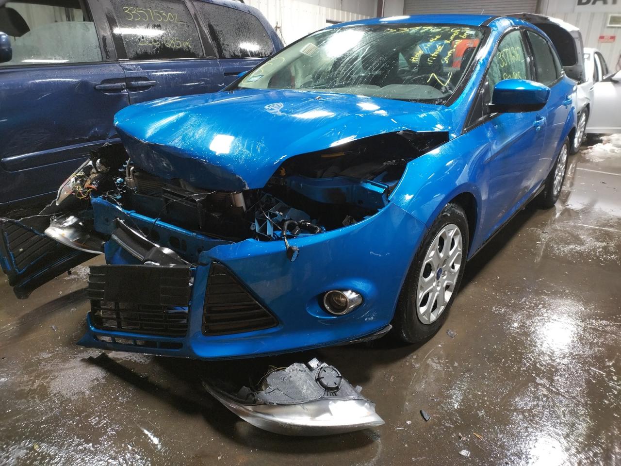 Photo 2 from auction – 2012 FORD FOCUS SE with VIN 1FAHP3F28CL241936