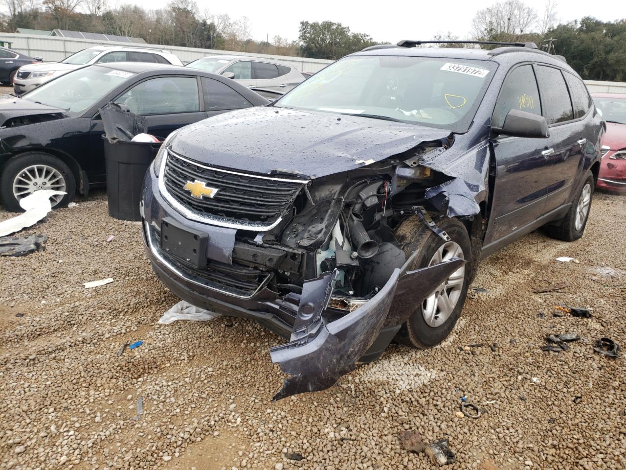 Photo 9 from auction – 2014 CHEVROLET TRAVERSE L with VIN 1GNKRFED9EJ210022