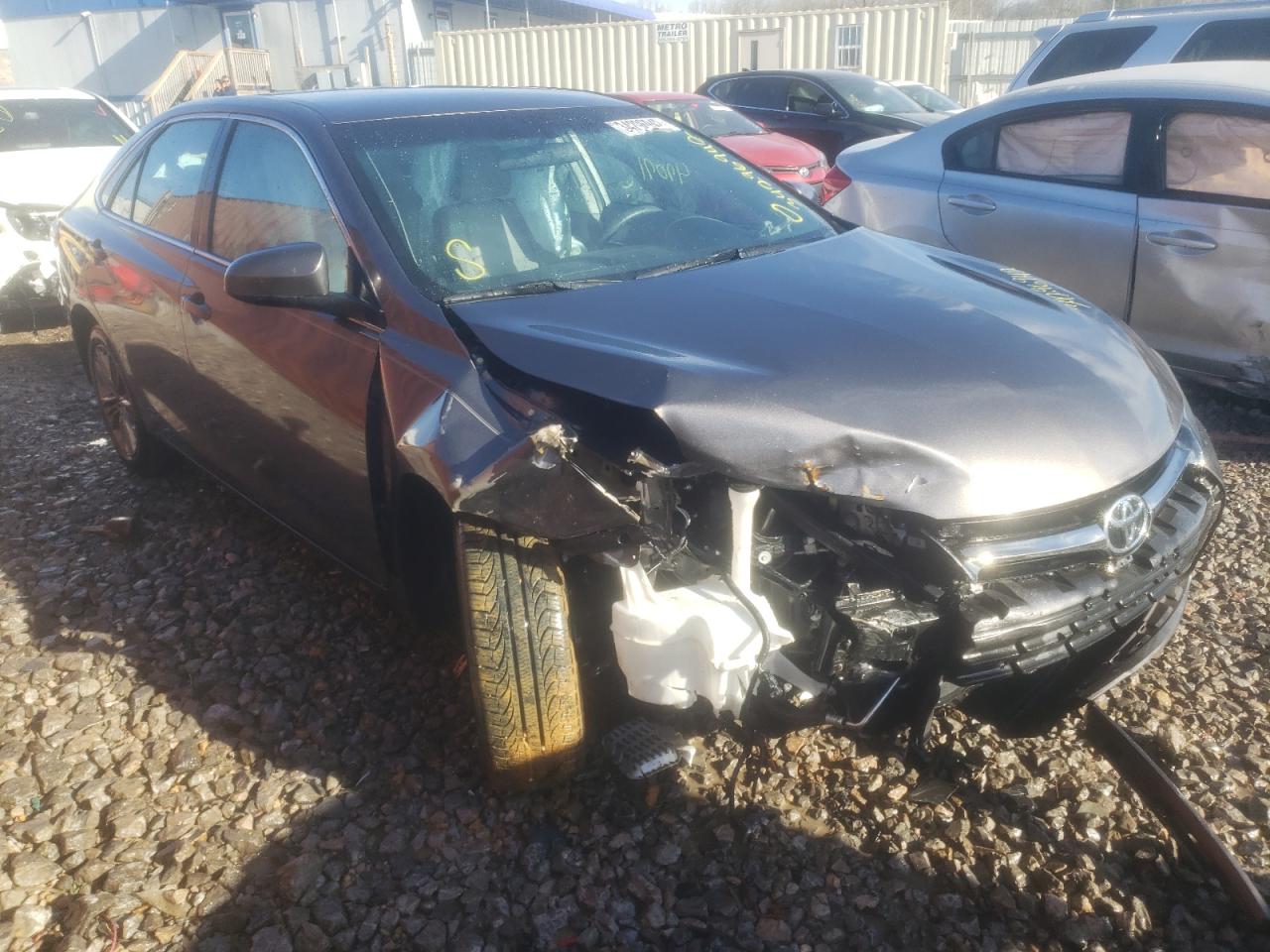 TOYOTA CAMRY 2017 with VIN 4T1BF1FK7HU392125 - Photo from auction