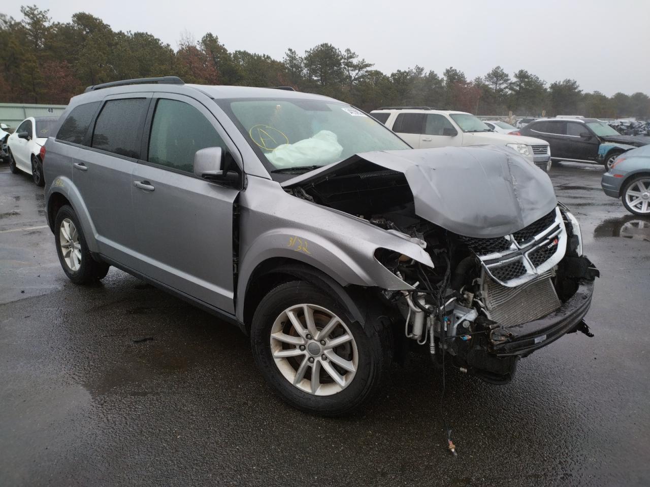 DODGE JOURNEY SX 2017 with VIN 3C4PDDBG0HT618163 - Photo from auction