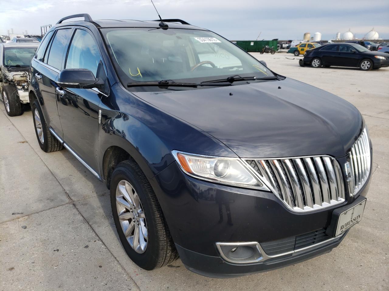 LINCOLN MKX 2014 with VIN 2LMDJ6JK4EBL13155 - Photo from auction