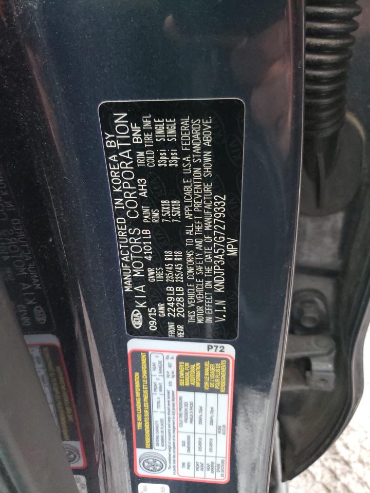 Photo 10 from auction – 2016 KIA SOUL + with VIN KNDJP3A57G7279332