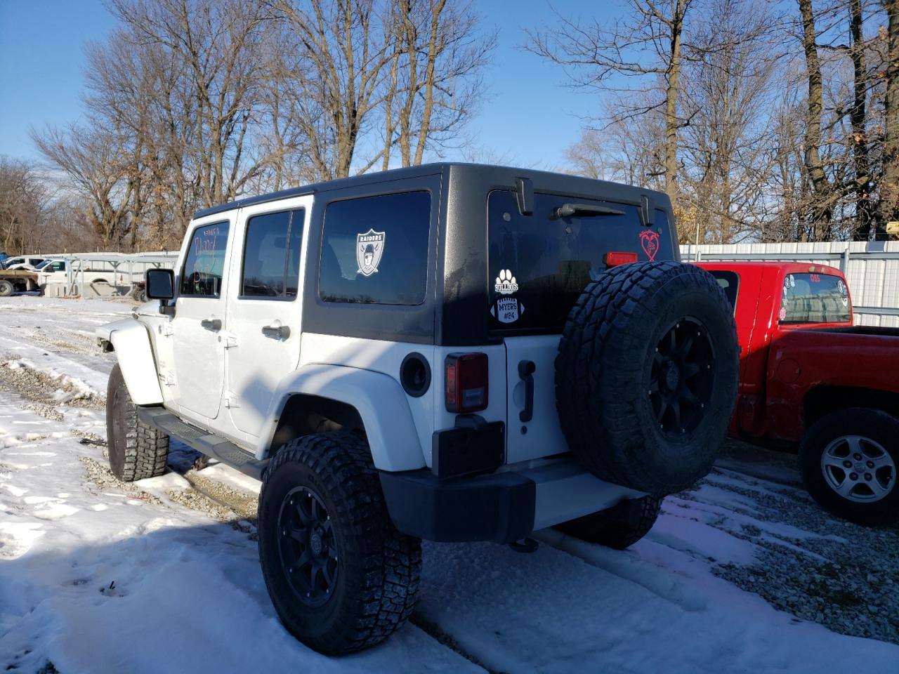Photo 3 from auction – 2013 JEEP WRANGLER U with VIN 1C4BJWEG5DL655581