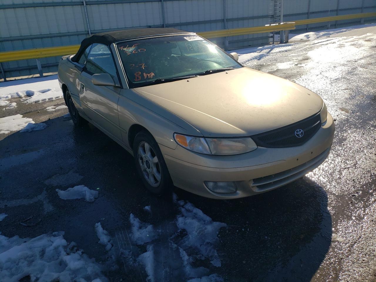 TOYOTA SOLARA 2001 with VIN 2T1FF28P01C488427 - Photo from auction