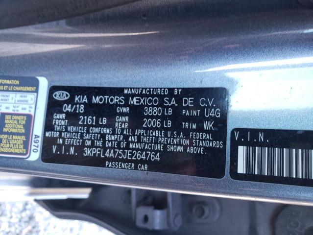 Photo 10 from auction – 2018 KIA FORTE LX with VIN 3KPFL4A75JE264764