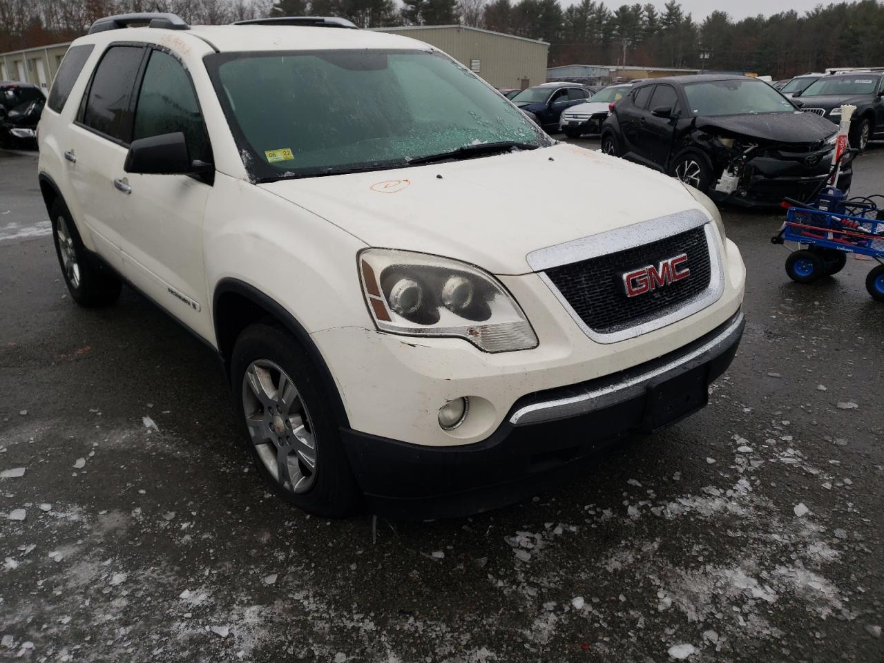 GMC ACADIA SLE 2008 with VIN 1GKEV13718J193775 - Photo from auction