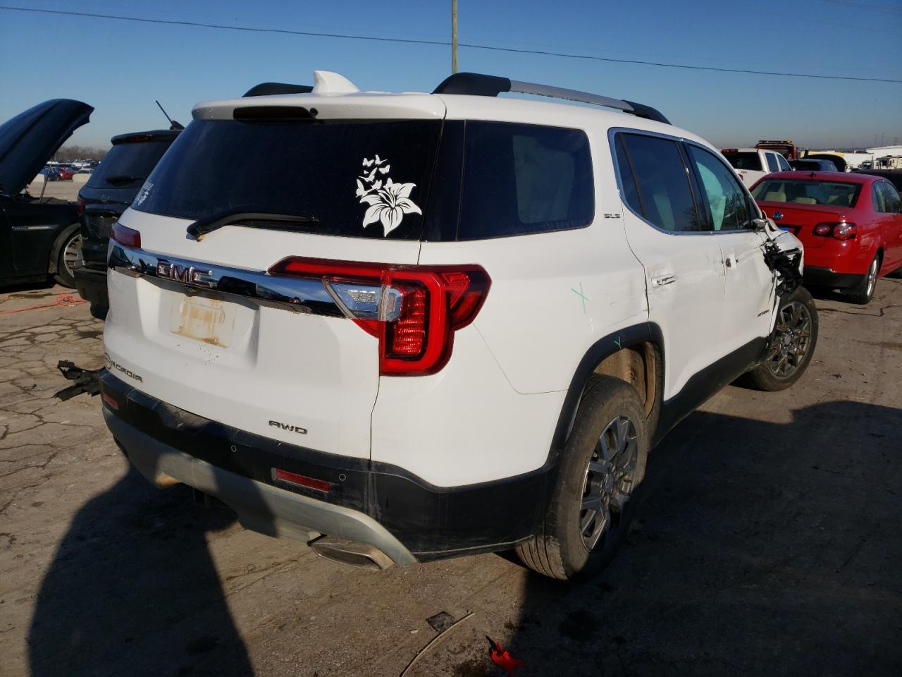 Photo 4 from auction – 2020 GMC ACADIA SLE with VIN 1GKKNRLS2LZ240246