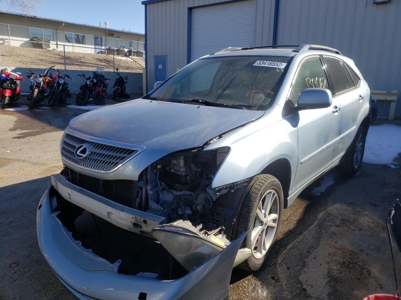 Photo 9 from auction – 2008 LEXUS RX 400H with VIN JTJHW31U582070627