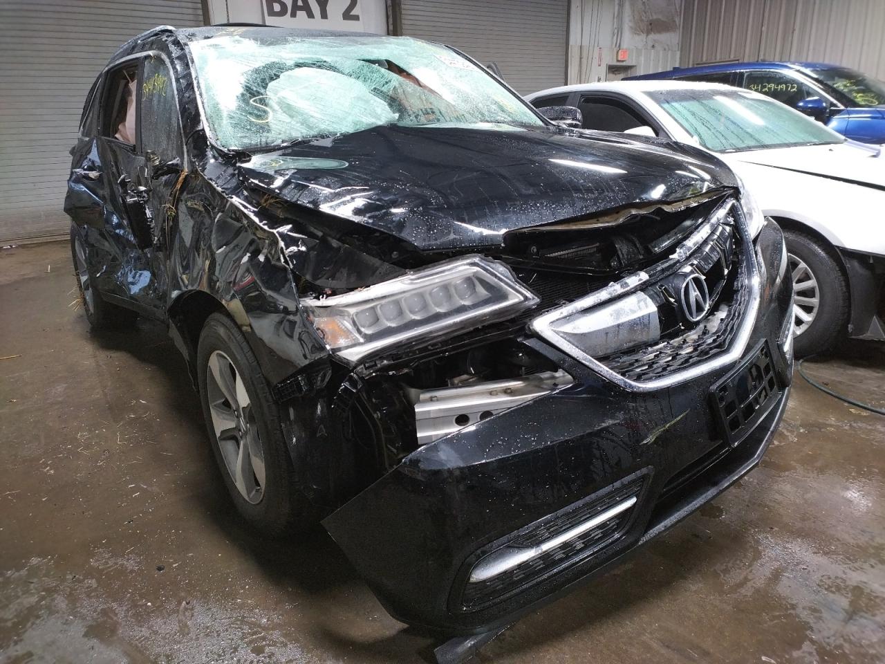 ACURA MDX 2014 con VIN 5FRYD4H25EB003830 - Foto de la subasta