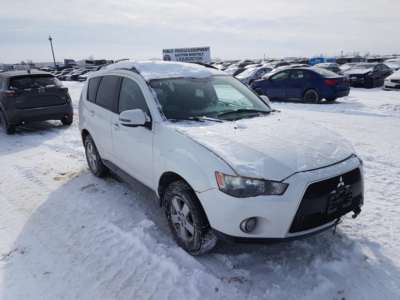 MITSUBISHI OUTLANDER 2010 with VIN JA4JT3AX7AZ609604 - Photo from auction