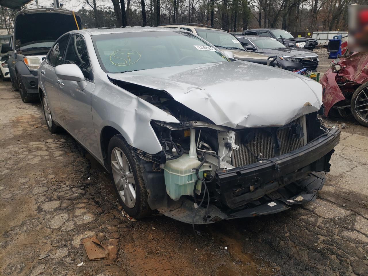 LEXUS ES 350 2008 with VIN JTHBJ46G682270298 - Photo from auction