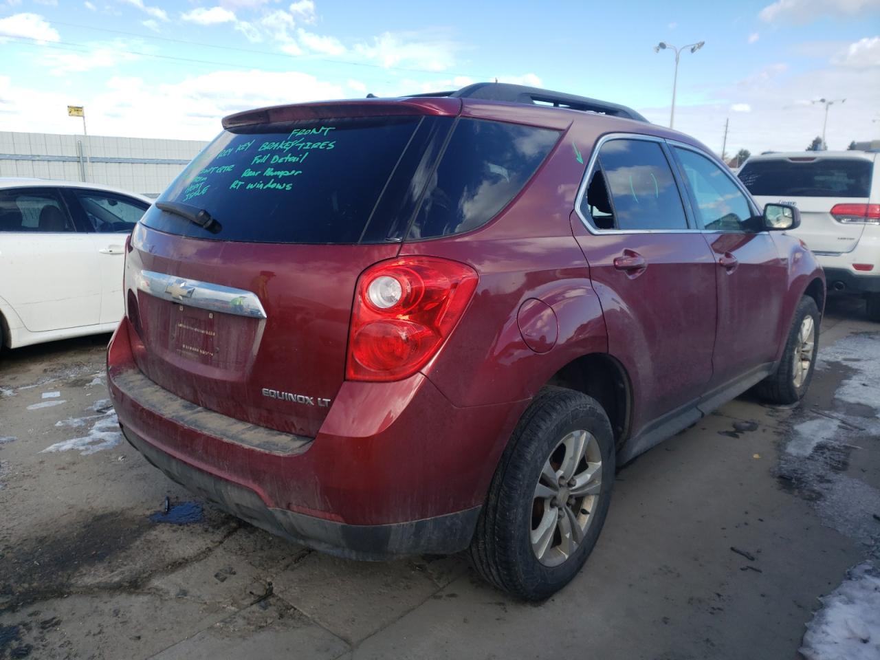 Photo 4 from auction – 2012 CHEVROLET EQUINOX LT with VIN 2GNALDEK4C6223433
