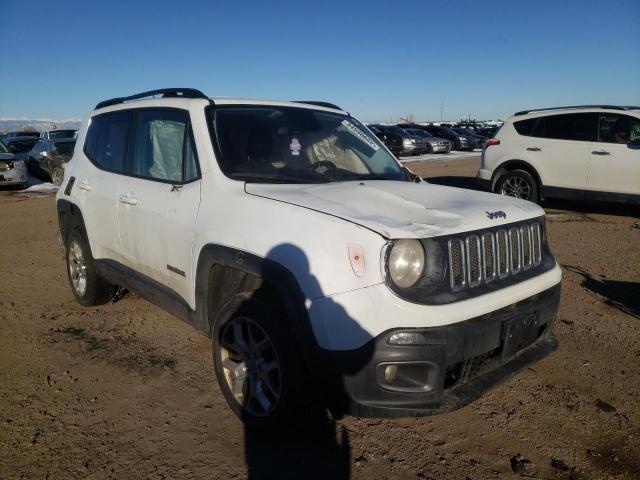 JEEP RENEGADE L 2016 with VIN ZACCJBBT2GPE08551 - Photo from auction