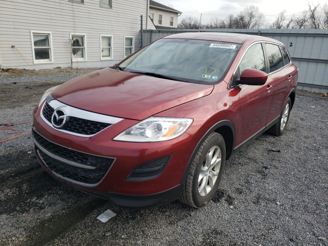 Photo 2 from auction – 2012 MAZDA CX-9 with VIN JM3TB3CV7C0351533