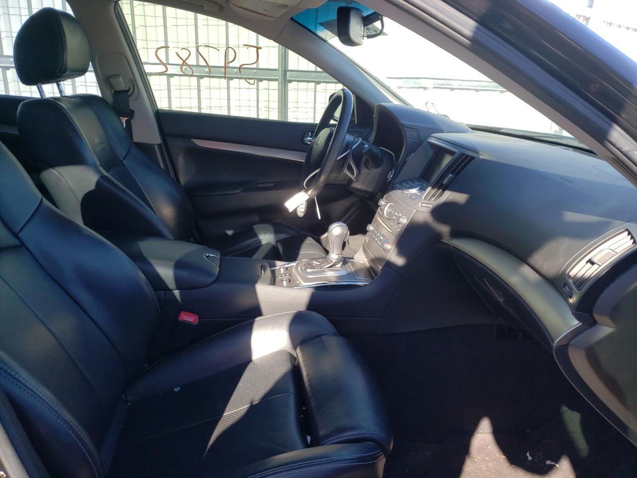Photo 5 from auction – 2012 INFINITI G37 with VIN JN1CV6AR9CM676039