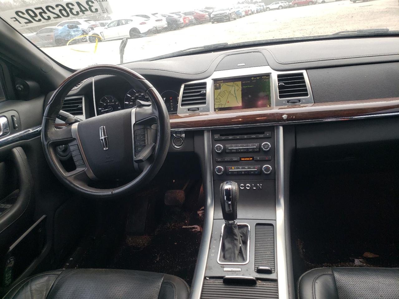 Photo 9 from auction – 2010 LINCOLN MKS with VIN 1LNHL9DR4AG607904