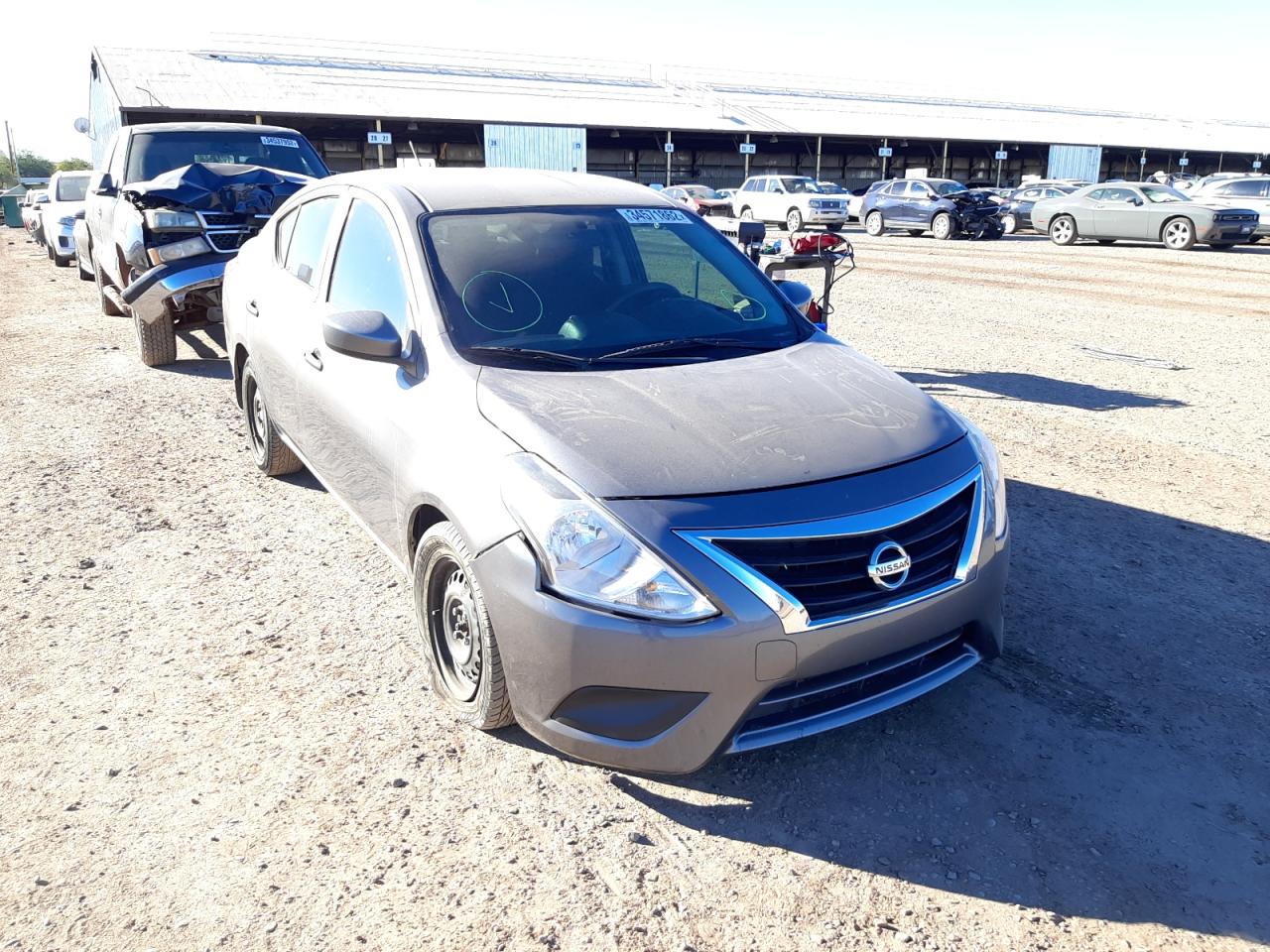 NISSAN VERSA S 2017 with VIN 3N1CN7AP0HL855897 - Photo from auction