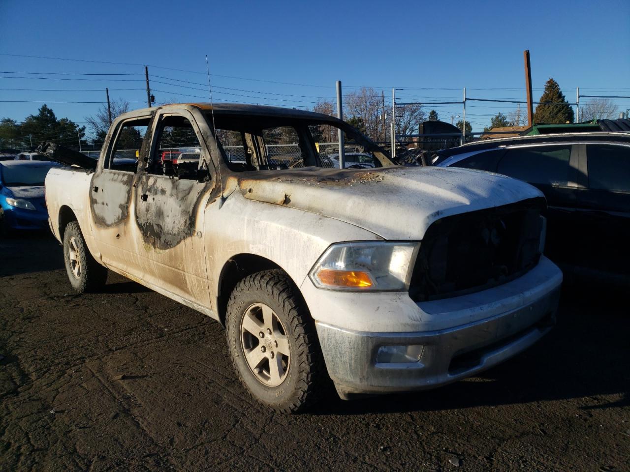 DODGE RAM 1500 S 2012 with VIN 1C6RD7LP9CS318390 - Photo from auction