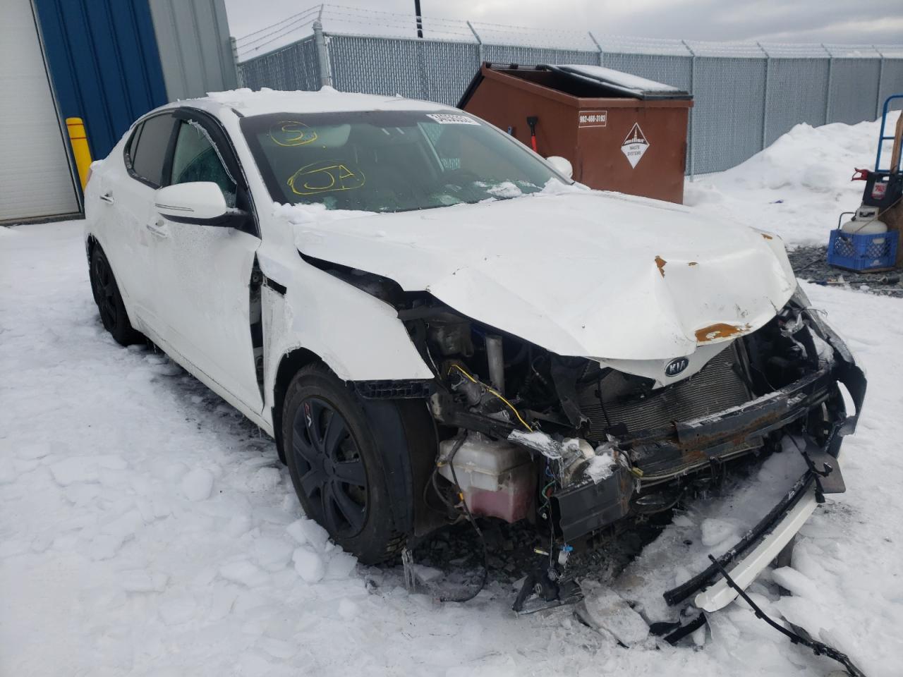 KIA OPTIMA EX 2011 with VIN KNAGN4A73B5233862 - Photo from auction