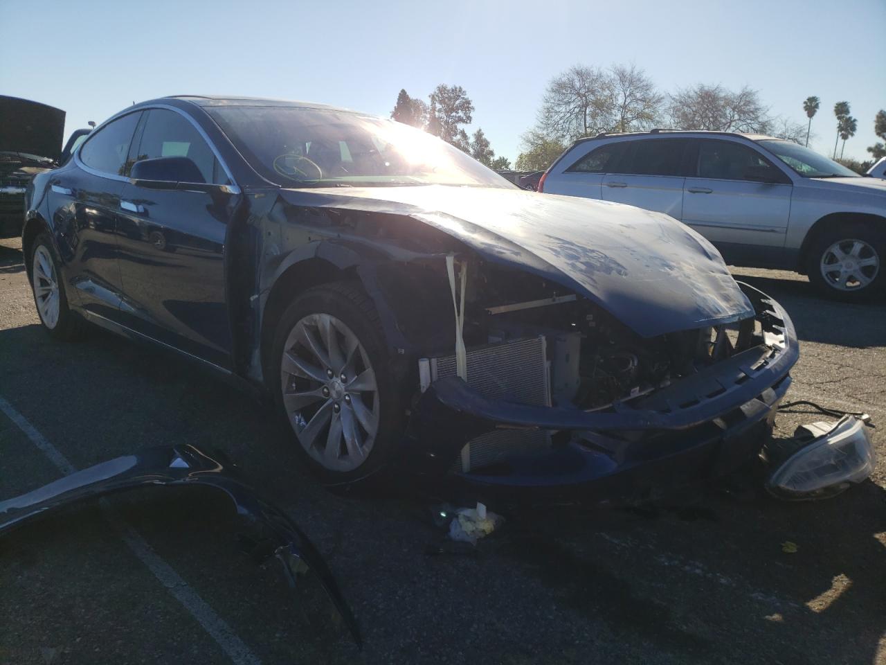 TESLA MODEL S 2018 with VIN 5YJSA1E20JF247933 - Photo from auction