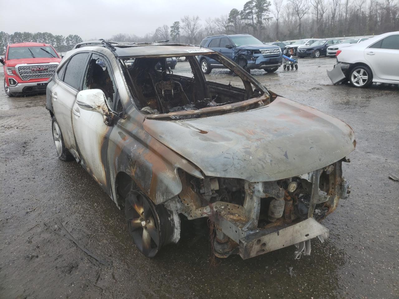 LEXUS RX 350 2013 with VIN 2T2ZK1BA2DC127210 - Photo from auction