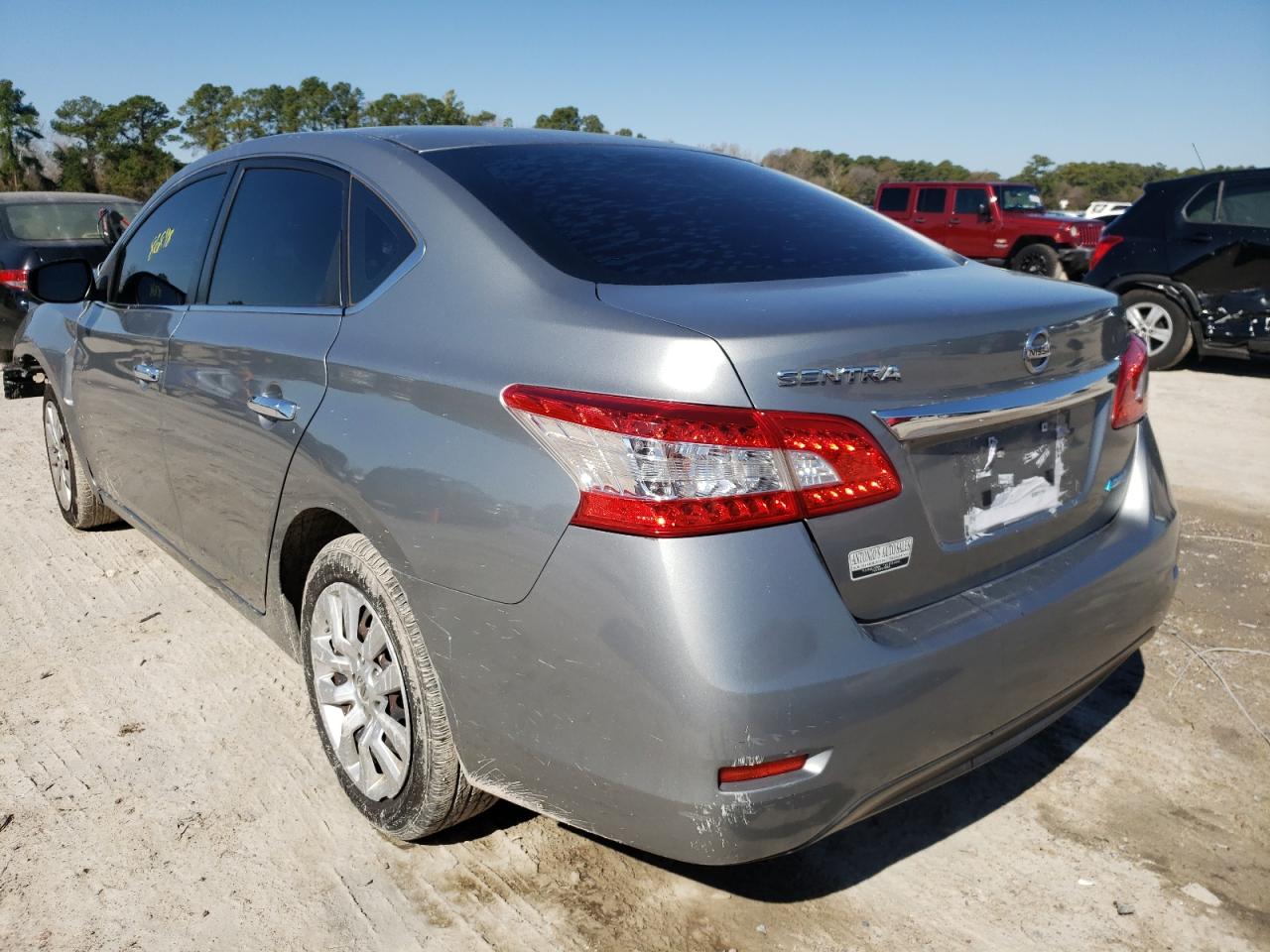 Photo 3 from auction – 2013 NISSAN SENTRA S with VIN 3N1AB7AP5DL715466