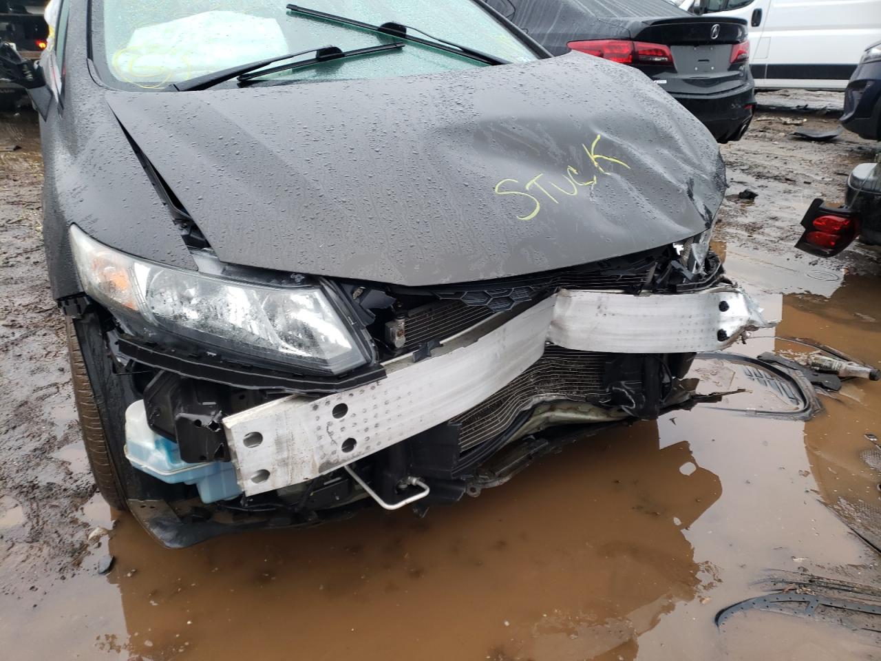 Photo 9 from auction – 2013 HONDA CIVIC LX with VIN 19XFB2F5XDE234162
