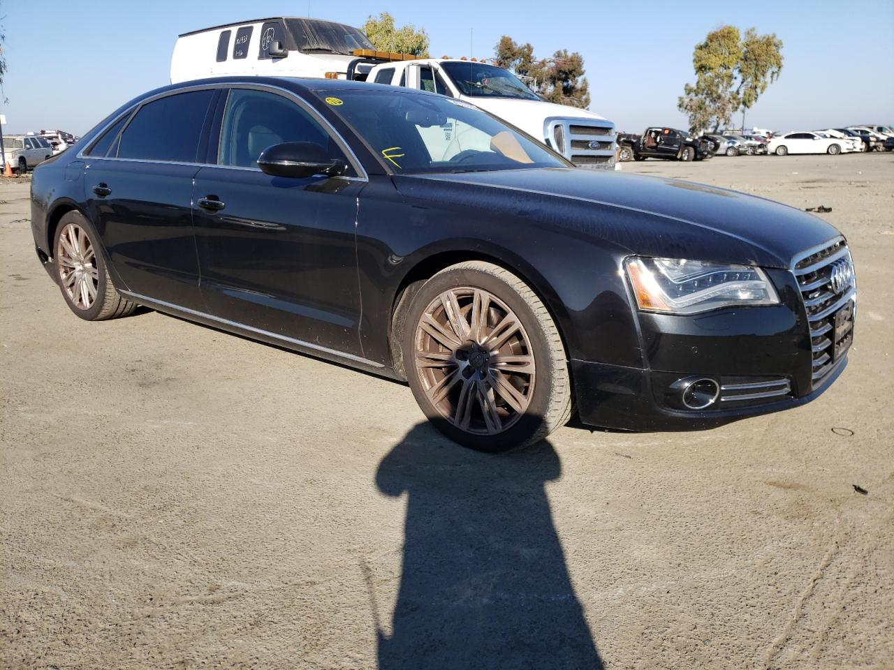AUDI A8 L QUATT 2014 with VIN WAUR2AFD7EN003356 - Photo from auction