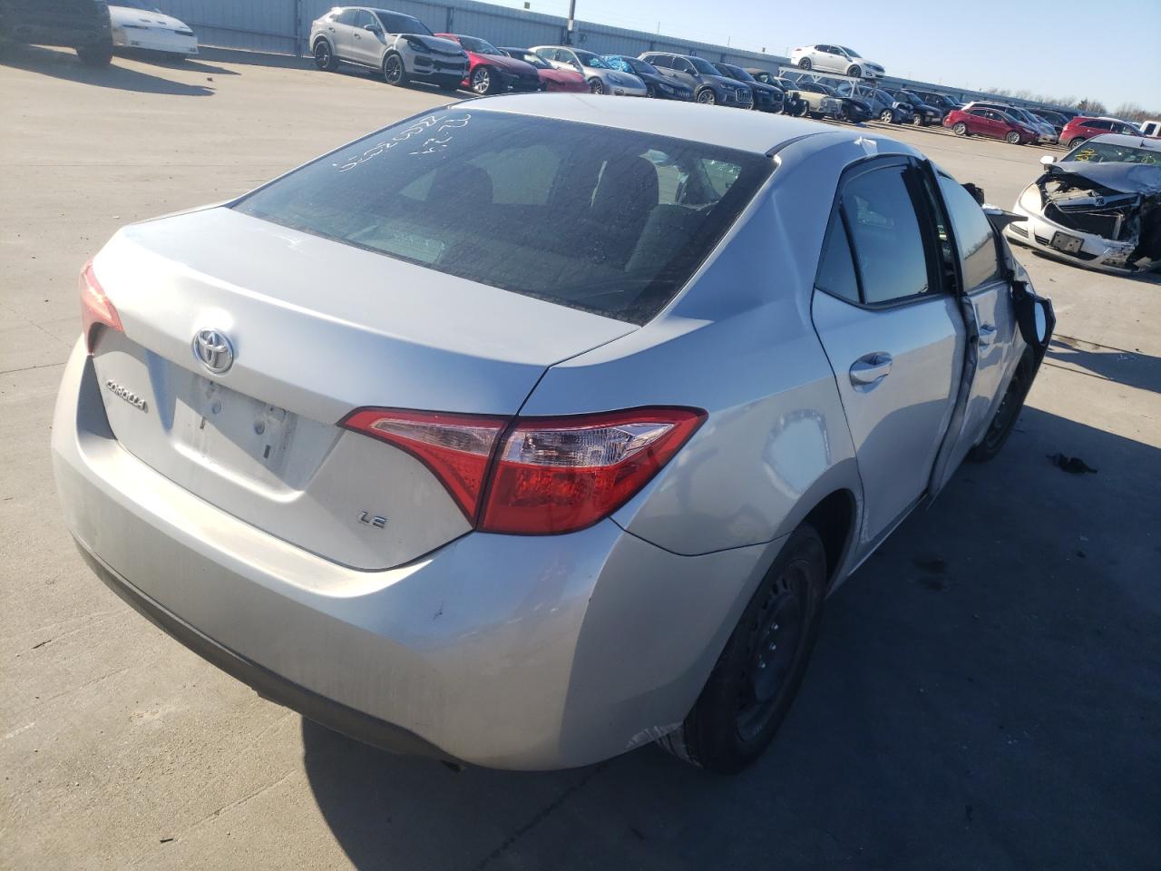 Photo 4 from auction – 2017 TOYOTA COROLLA L with VIN 5YFBURHE4HP592103