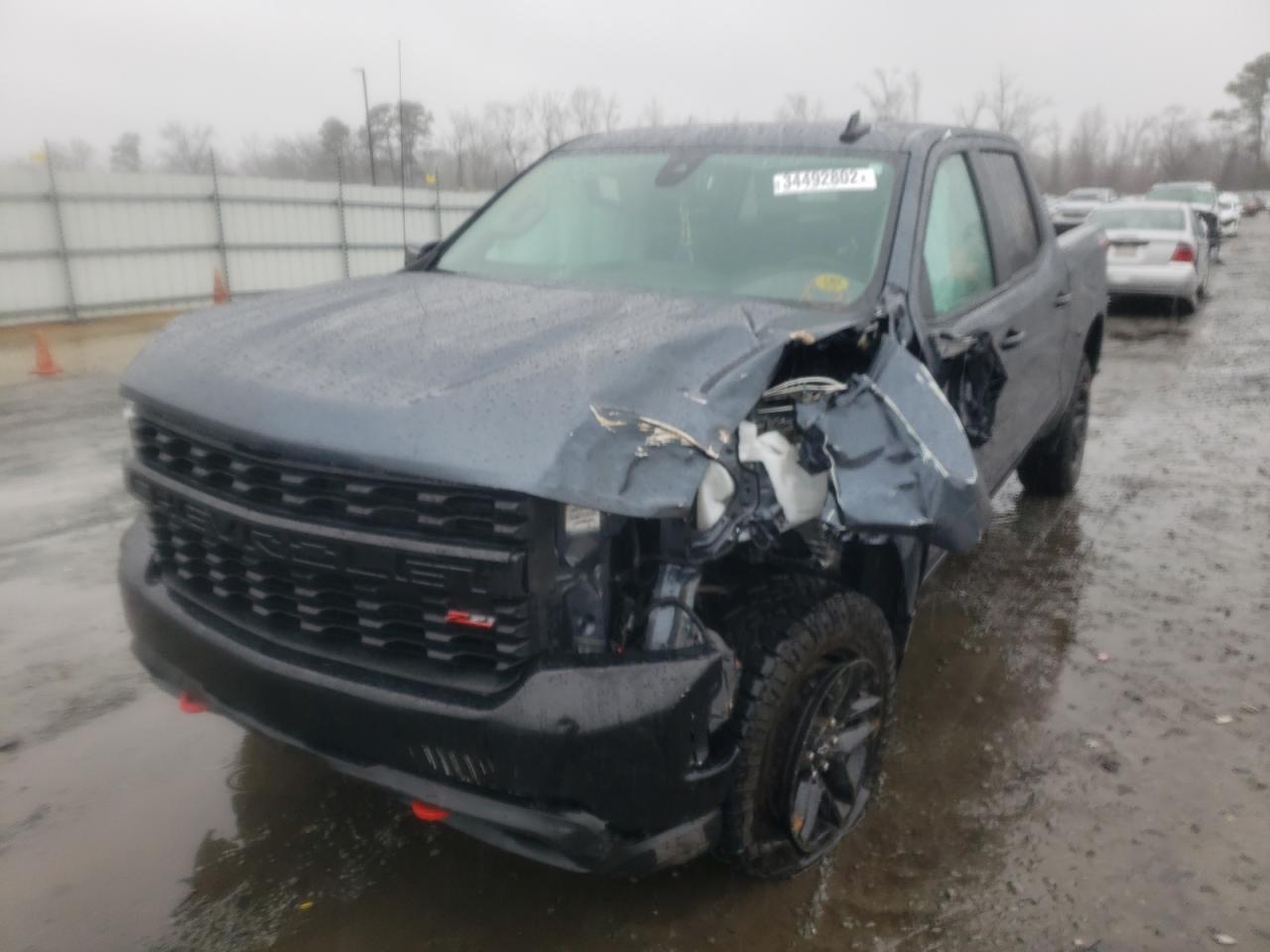 Photo 2 from auction – 2021 CHEVROLET SILVERADO with VIN 1GCPYCEF1MZ303148