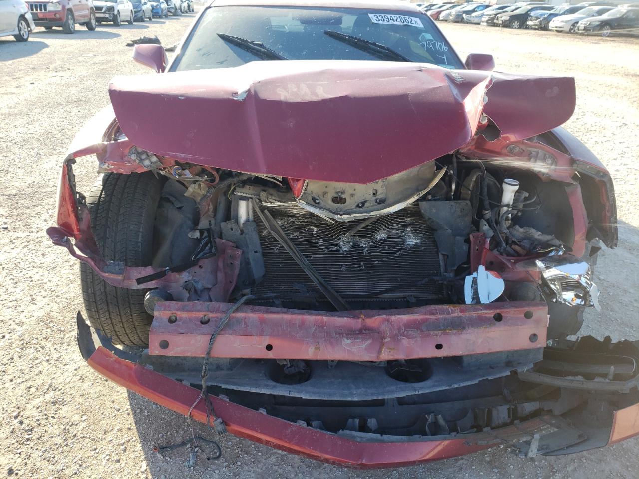 Photo 9 from auction – 2014 CHEVROLET CAMARO LT with VIN 2G1FB1E38E9243252