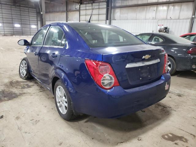 Photo 3 from auction – 2012 CHEVROLET SONIC LT with VIN 1G1JC5SH6C4194597