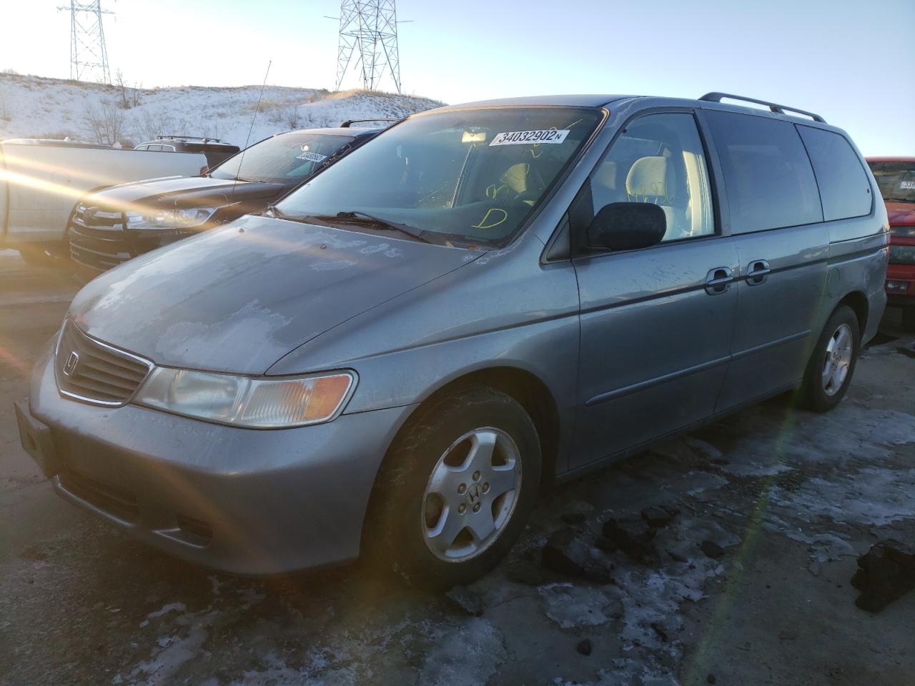 Photo 2 from auction – 2000 HONDA ODYSSEY EX with VIN 2HKRL1870YH500731