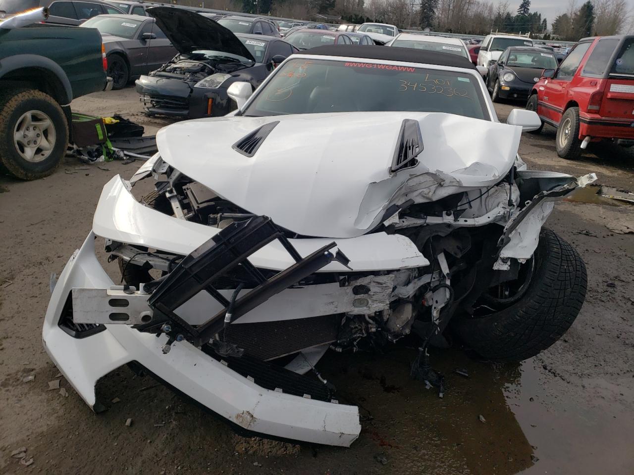Photo 9 from auction – 2018 CHEVROLET CAMARO SS with VIN 1G1FH3D72J0141769