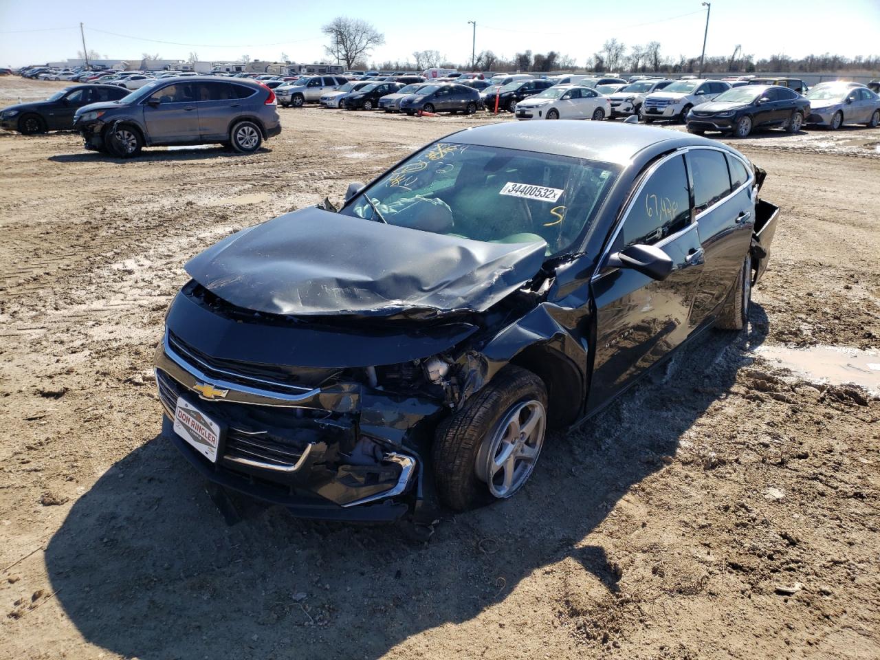 Photo 2 from auction – 2018 CHEVROLET MALIBU LS with VIN 1G1ZB5ST2JF136630