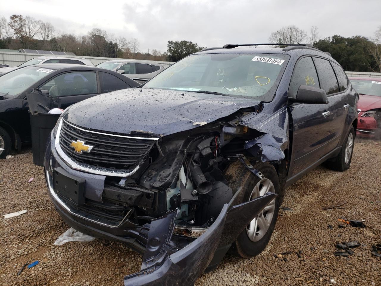 Photo 2 from auction – 2014 CHEVROLET TRAVERSE L with VIN 1GNKRFED9EJ210022