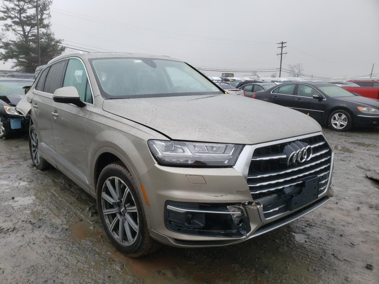 AUDI Q7 PREMIUM 2017 with VIN WA1LAAF77HD039901 - Photo from auction