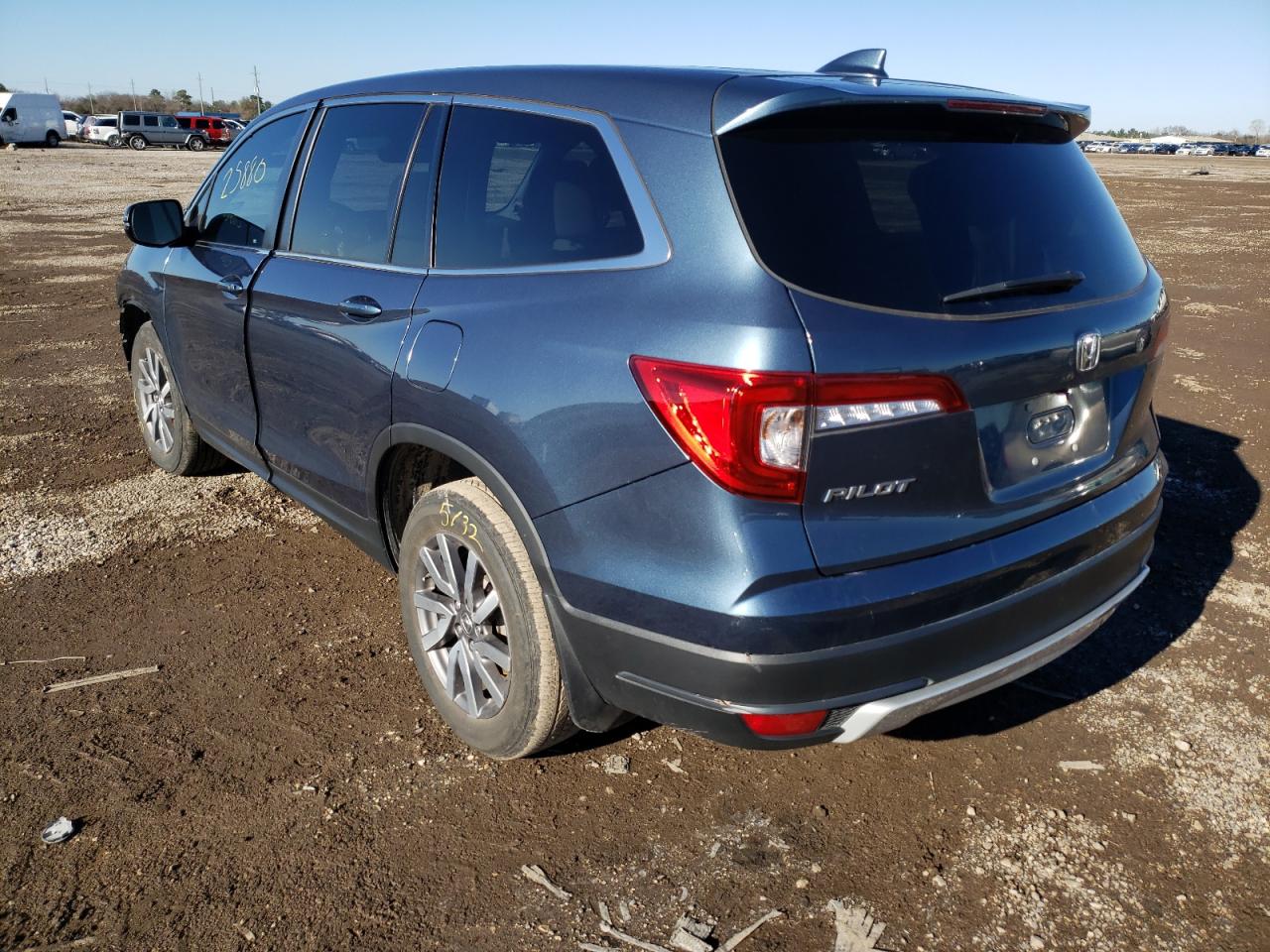 Photo 3 from auction – 2019 HONDA PILOT EXL with VIN 5FNYF5H50KB045149