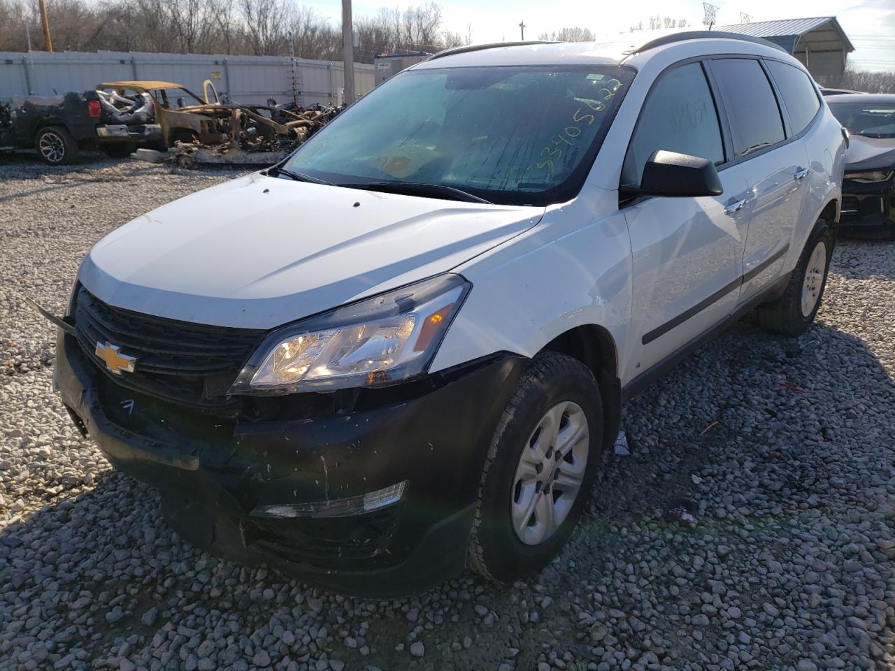 Photo 2 from auction – 2017 CHEVROLET TRAVERSE L with VIN 1GNKRFED3HJ326126
